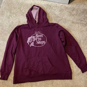 Bass Pro Shop Purple Logo Hoodie